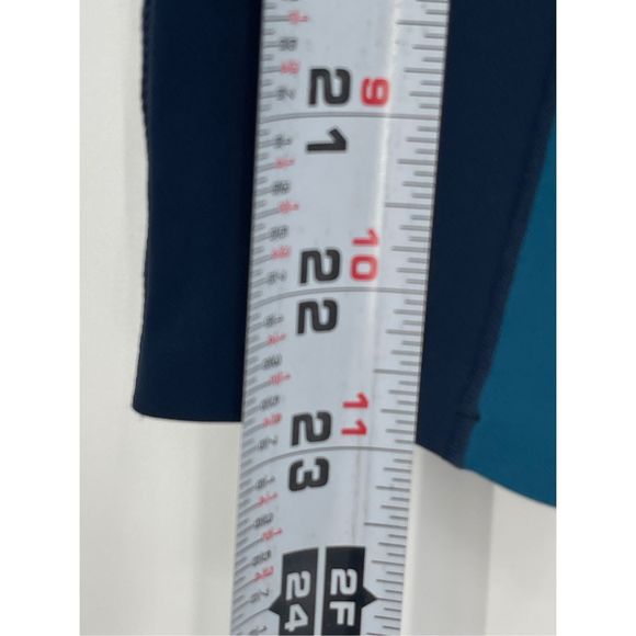 Sweaty Betty Legging Power Block Women’s XXS Blue Pink High Waist 7/8 Length New - Picture 6 of 13